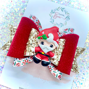 Santa Deluxe Character Bow