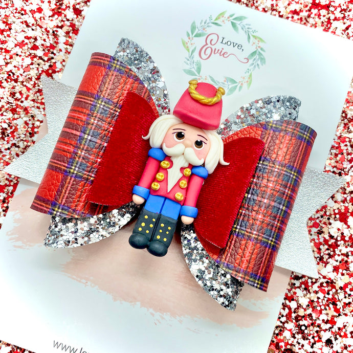 Traditional Nutcracker Deluxe Character Bow