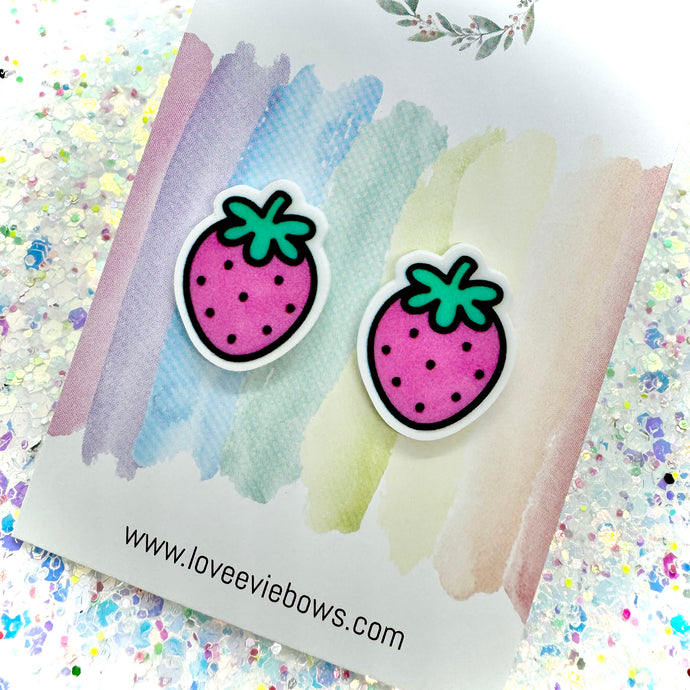 Strawberry Studs