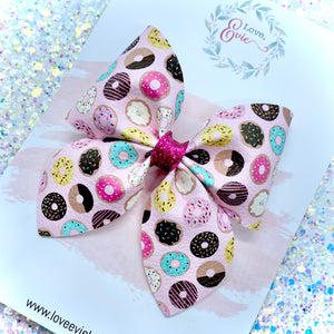 Donuts Sailor Bow