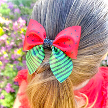 Load image into Gallery viewer, Watermelon Sailor Bow
