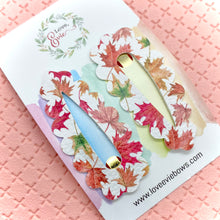 Load image into Gallery viewer, Floral Deer Snap Clip Set
