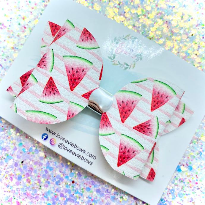 Watermelons Signature Clip Bow