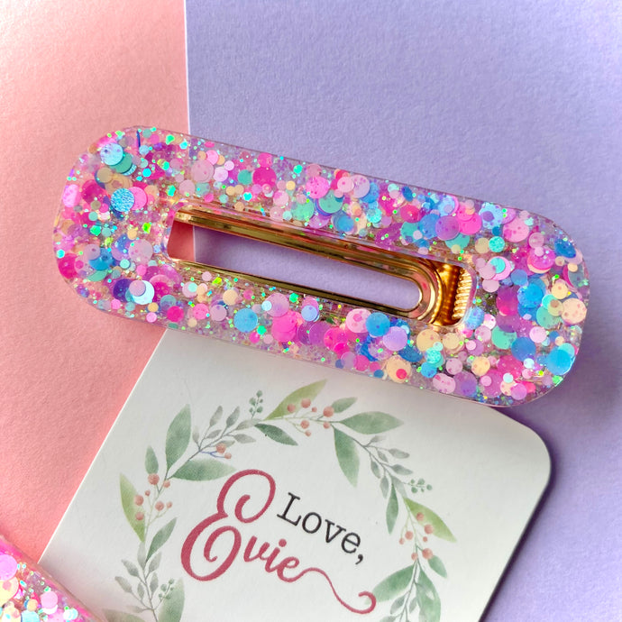 Confetti Rectangular Clip