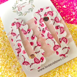 Flamingo Snap Clip Set