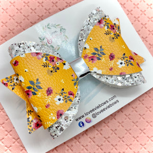 Harper Double Glitter Bow